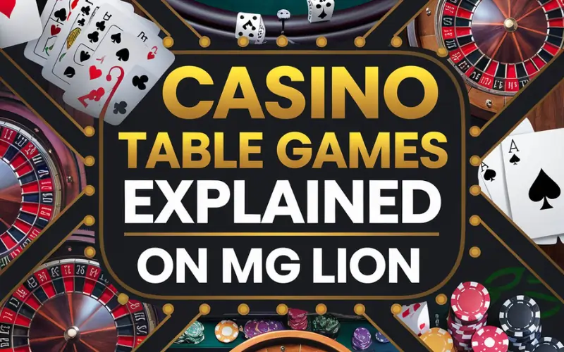 casino table games